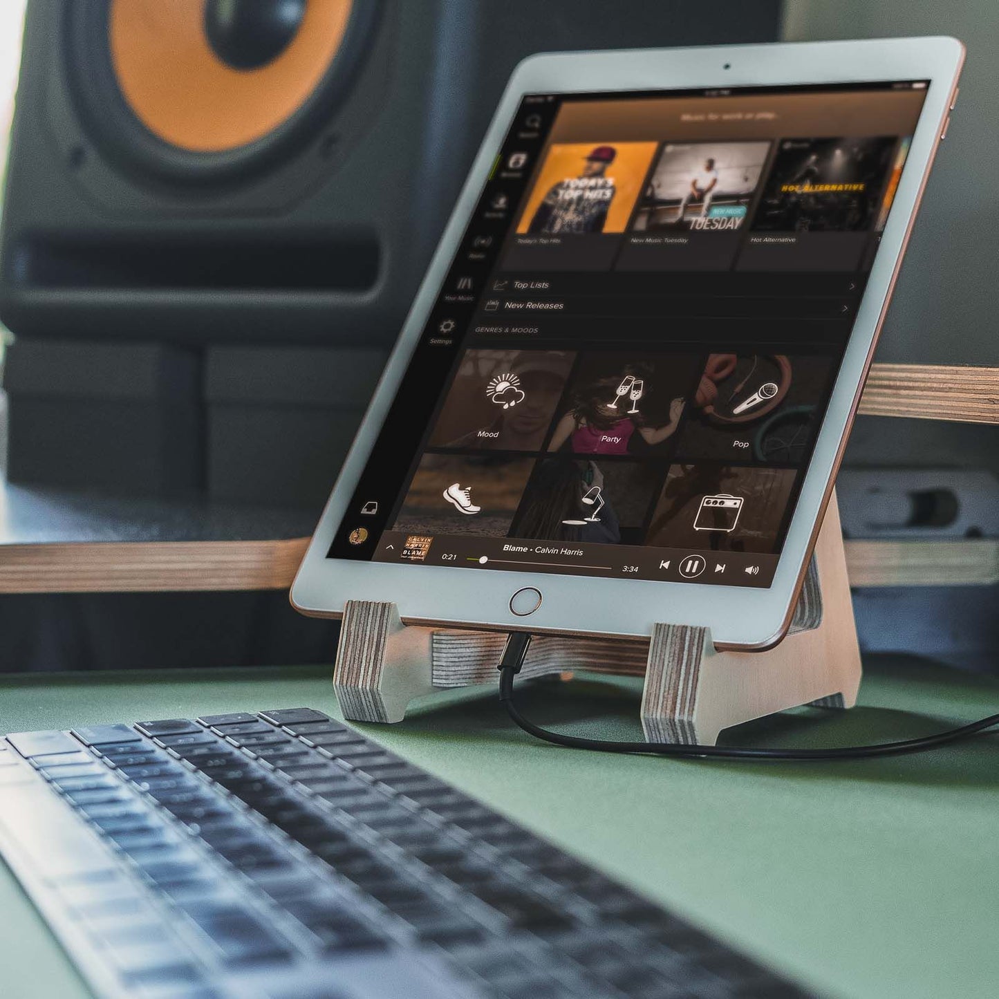 •Birch Tablet Stand