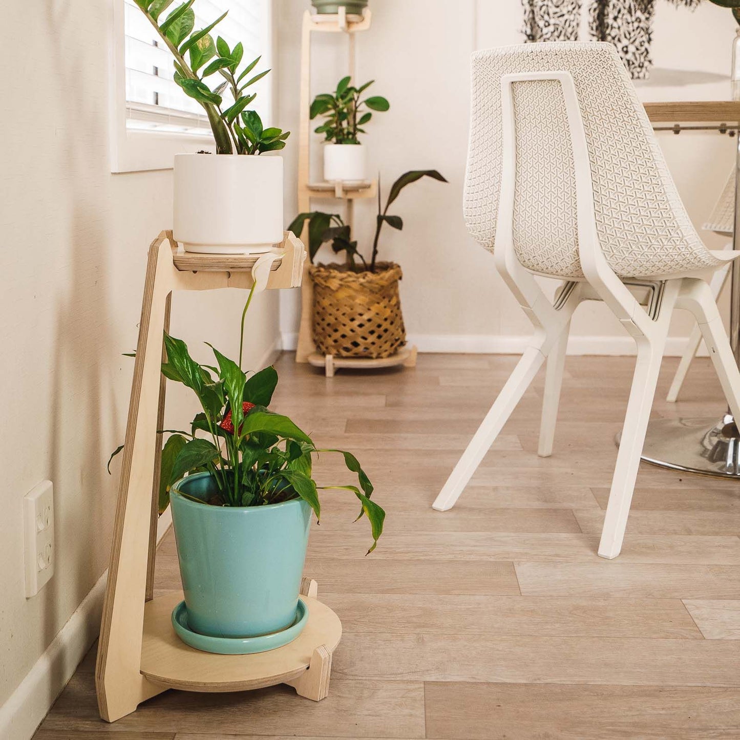 Japandi Tiered Plant Stand