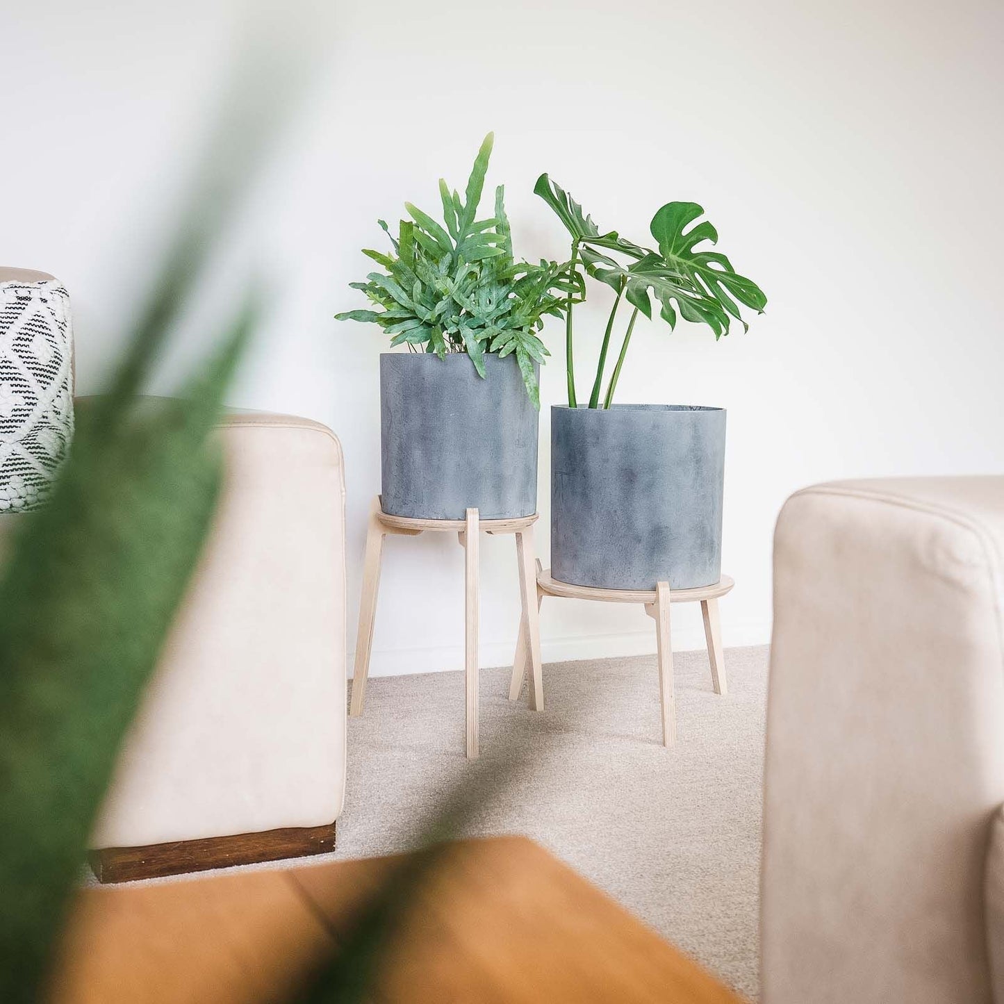 Japandi Plant Stand 3 pack