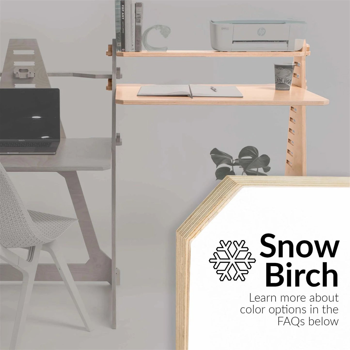WFH Double Wide Desk Module