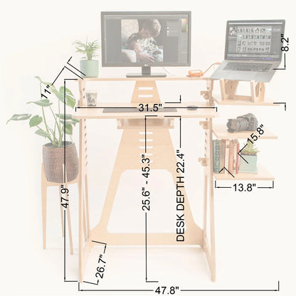 Creators Stand Up Desk