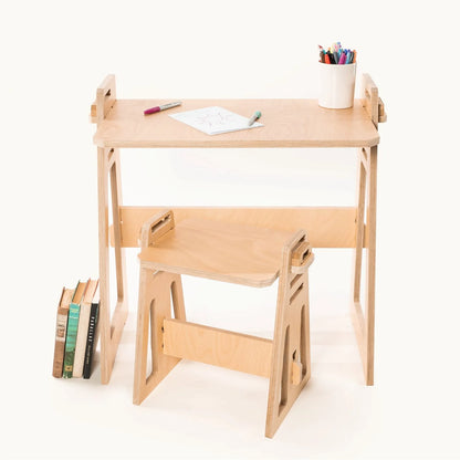 •Kids at Home Desk & Stool