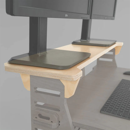 Sitting Desk with shelves