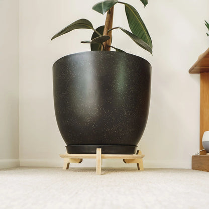 Japandi 15.5" Plant Stand 4" / Satin Birch