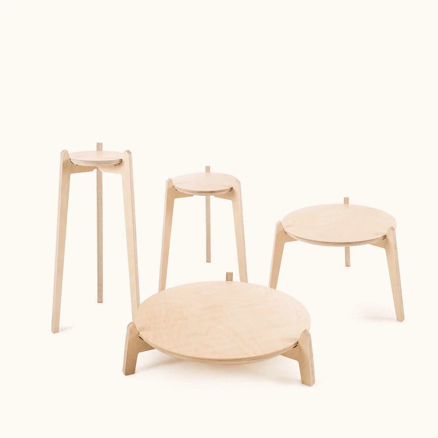 Japandi Plant Stand 4 pack