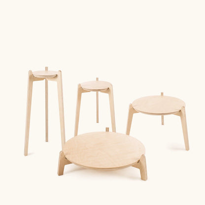Japandi Plant Stand 4 pack