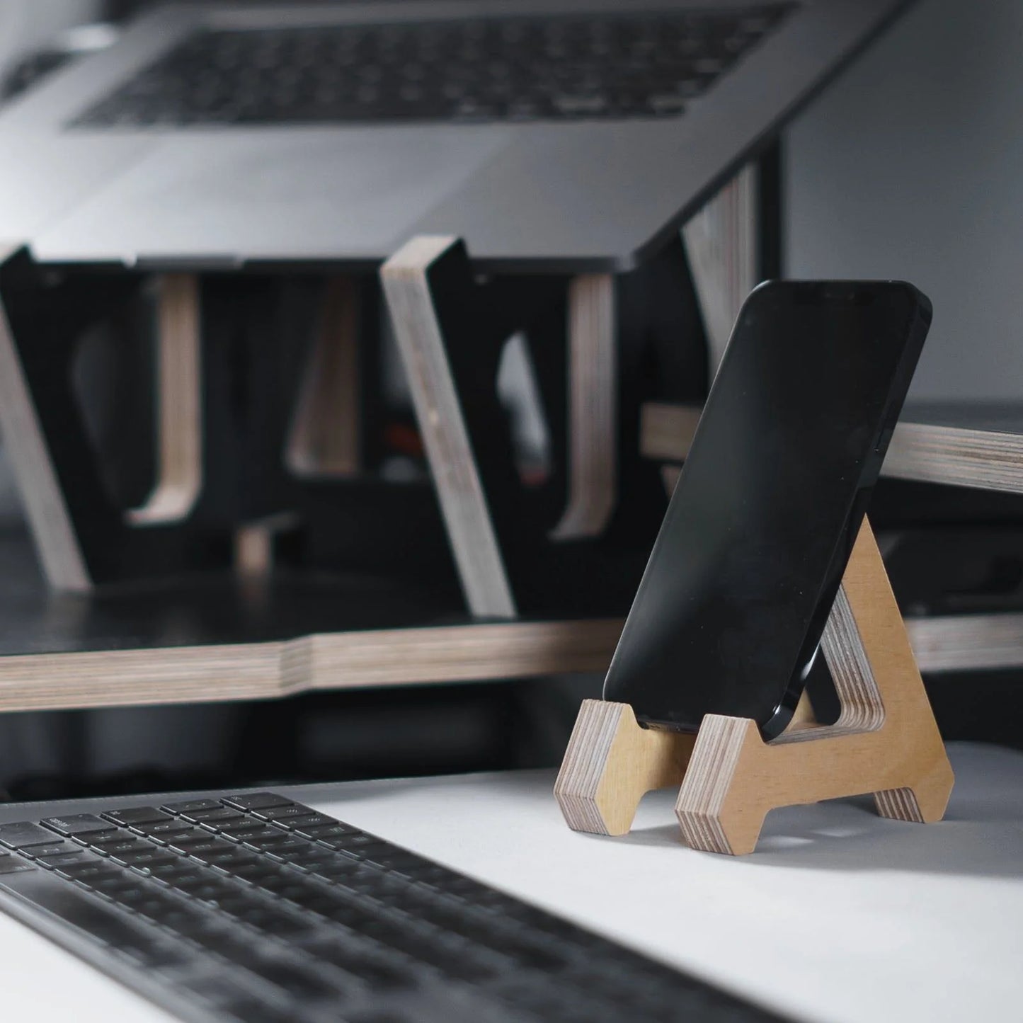 Birch Phone Stand