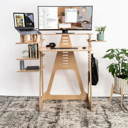 Laptop Lifter Wing & Two Wing Shelves