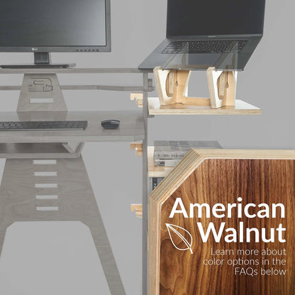 Laptop Lifter Wing & Two Wing Shelves