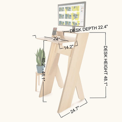 •Lambda Standing Desk - 24"