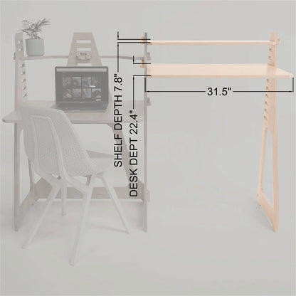 WFH Double Wide Desk Module