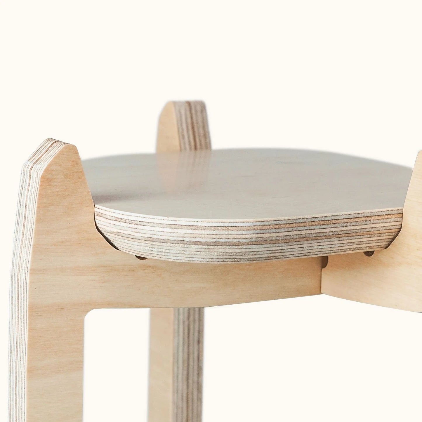 Japandi Corner Plant Stand