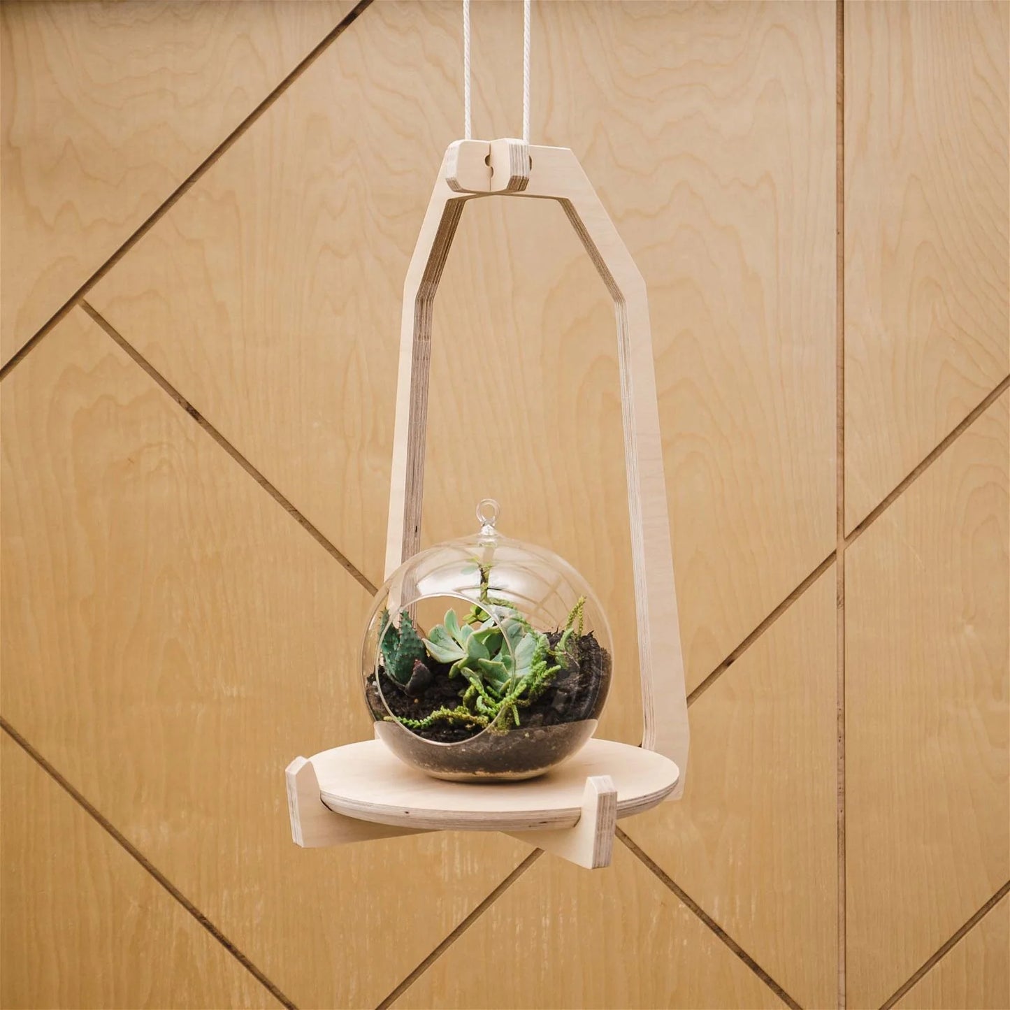•Japandi Hanging Plant Stand